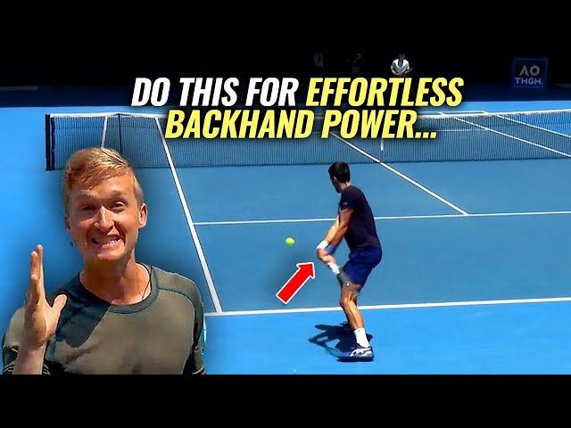 How To Hit A Tennis Backhand - Simple Tips For a Perfect Backhand  | Step-by-Step Tennis Lesson