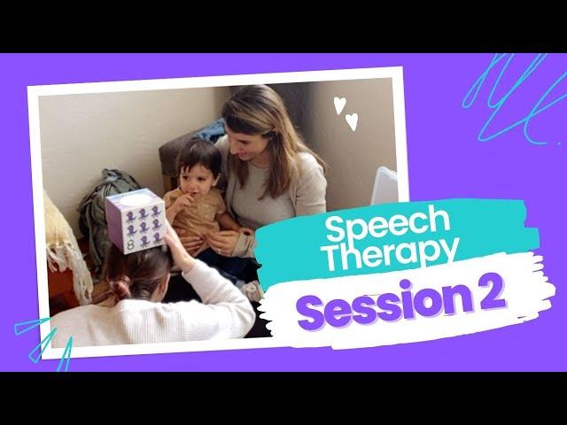 Speech Therapy  with 17 Month old | Session #2