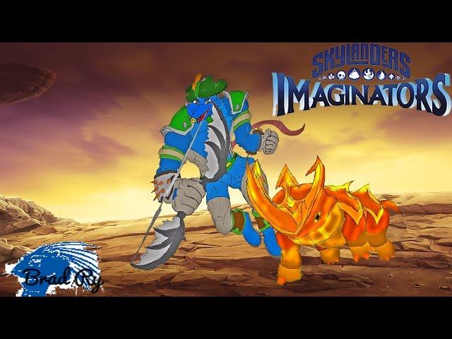 Skylanders Imaginators - Brad Ry vs most Bosses (Nightmare Difficulty)