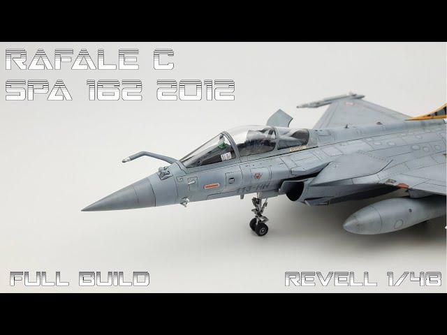 FULL VIDEO BUILD Revell 1/48 Rafale C Spa162 2012