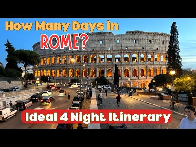 How Many Days In Rome? We Share The Perfect 3 Day Rome Itinerary.