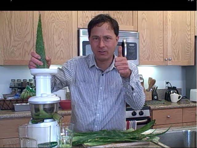 How to Juice Aloe Vera in the Omega VRT330 HD Juicer