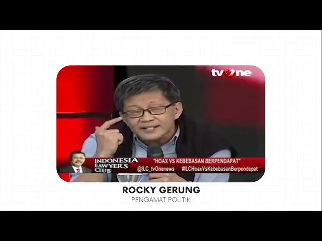 Rocky Gerung: Ada Kepanikan di Rezim Jokowi! | Best Statement ILC tvOne