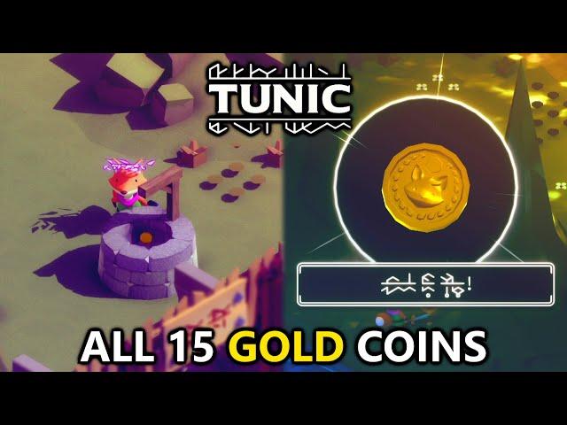TUNIC - All 15 Coins Locations Guide - How to Make Wishes in the Well & Unlock More Relic Slots
