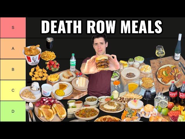 Ranking EVERY Death Row Meal | Part 1