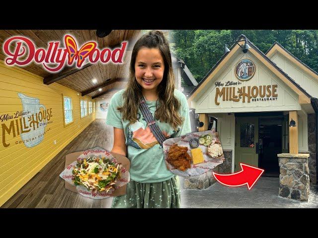 NEW Miss Lillian's Mill House Restaurant at Dollywood | Full Menu & Review