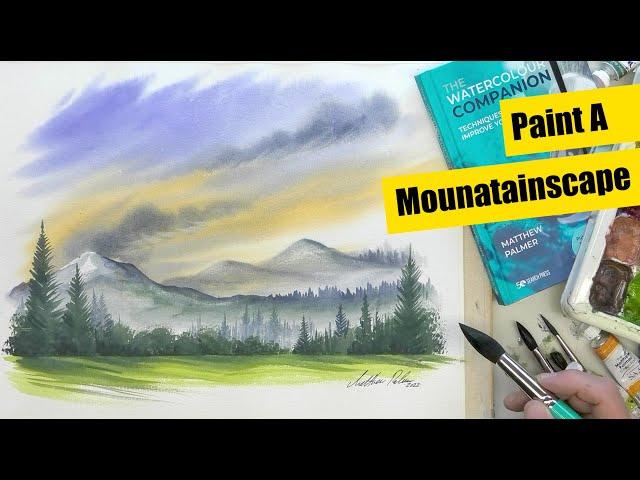 Paint A Landscape In Watercolours With Matthew Palmer