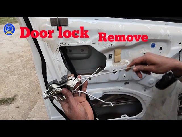 Alto 800 door lock remove.How to remove a door lock?