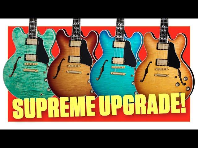 "Stunning looking instruments!" - Gibson ES Supreme Electric Guitar Demo