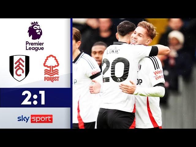 Fulham schlägt Spitzenteam! | FC Fulham - Nottingham Forest | Highlights - Premier League 2024/25