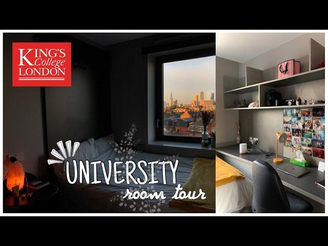 university room tour @king's college london (student accommodation)