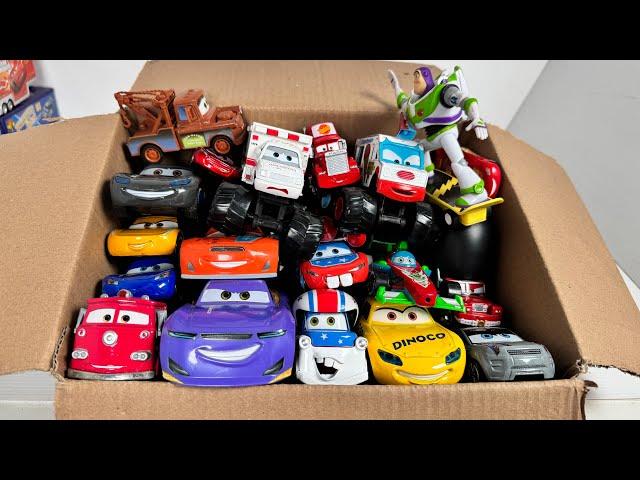 Lot of Disney Pixar Cars Unboxing Review | Lightning Mcqueen Bubble RC Cars | Sliding Cars ASMR