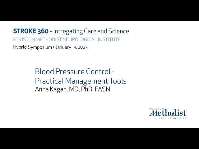 Blood Pressure Control - Practical Management Tools