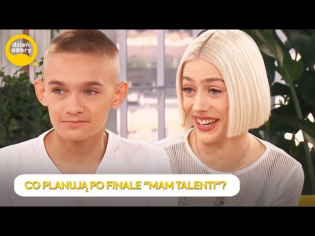 Bartek Wasilewski i Nina Stec - co planują po "Mam Talent!"? | Dzień Dobry TVN