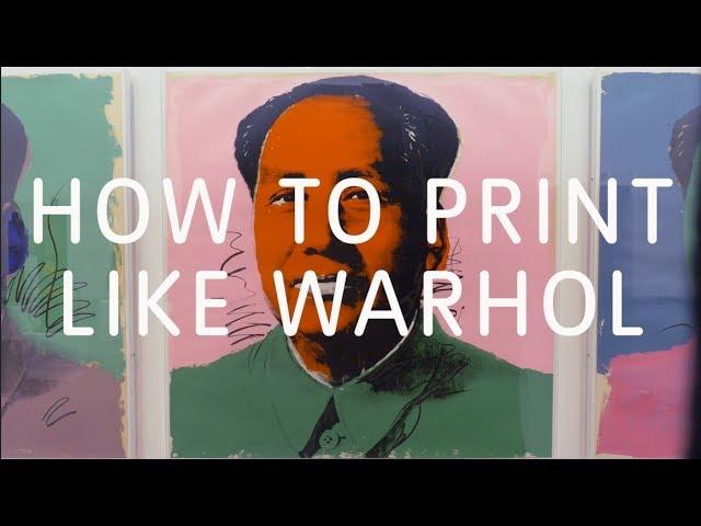 How to Print Like Warhol | Tate