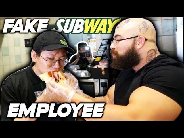 RUSSIAN GANGSTER FAKE SUBWAY EMPLOYEE PRANK