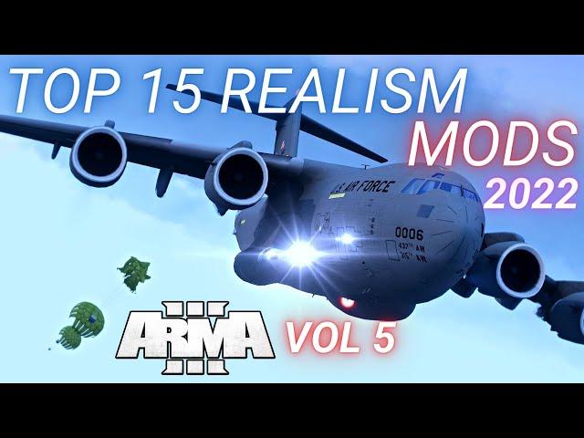 Arma 3 Mods - Top 15 Realism and Immersion Mods (APR 2022) Vol 5. [2K]