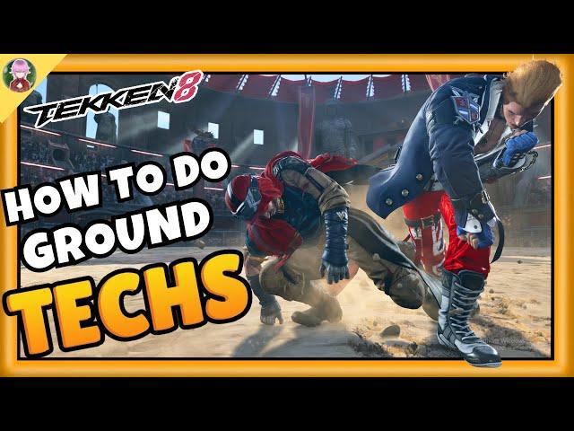 How to do Ground Techs or Quick Getups | Tekken 8 #tekken8