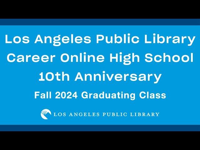 LAPL Career Online High School