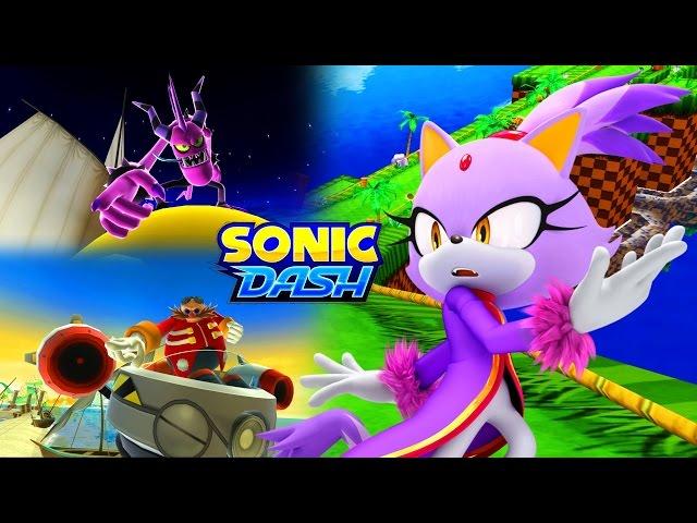 Sonic Dash - Blaze VS Zazz VS Eggman PC 4K 60 fps