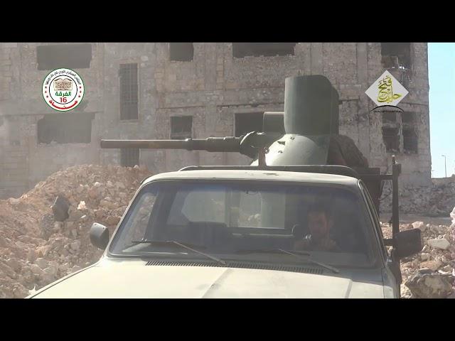 Turret from BMD-1 with Smoothbore gun 73 mm 2A28 "Thunder" mounted on a pickup