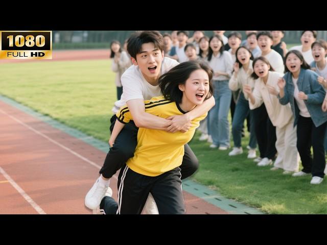 A strong girl helped injured school heartthrob in a race, and he fell for her immediately!