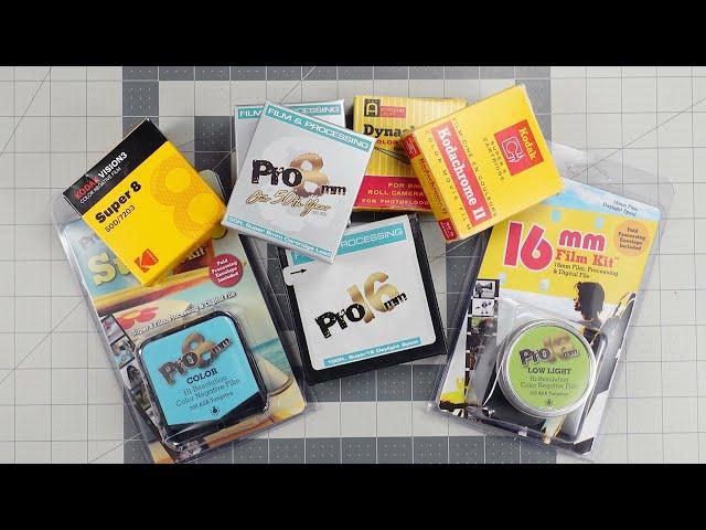 Super 8 and 16mm Film Processing: How to Choose which Film Service Sprocket Form is right for you