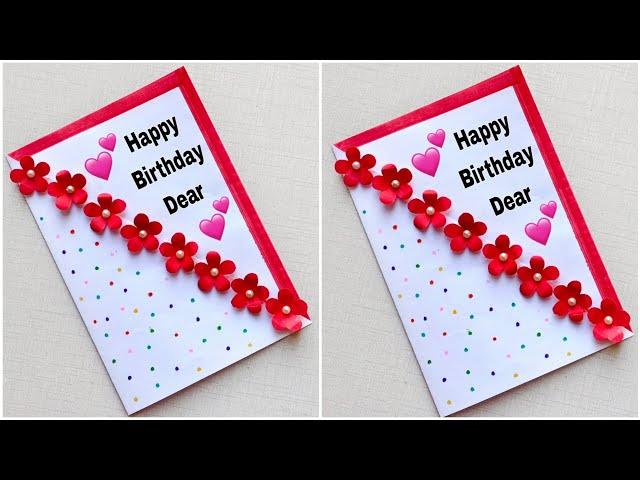 White Paper Birthday Gift Ideas/ Birthday Card DIY/ Handmade Birthday Card Ideas/ Easy Birthday Gift