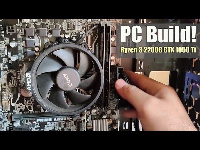 Cheapest Gaming PC Build 2024 | AMD Ryzen 3 2200G GTX 1050 Ti