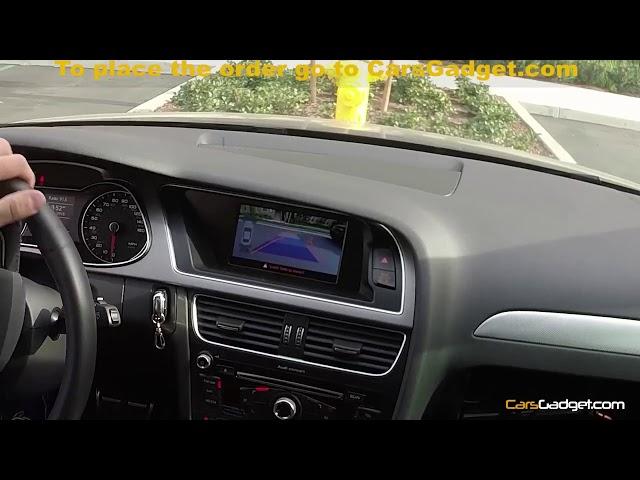 AFTERMARKET BACK UP CAMERA SYSTEM FOR AUDI by CarsGadget Rear & Front View Camera Interface 2019