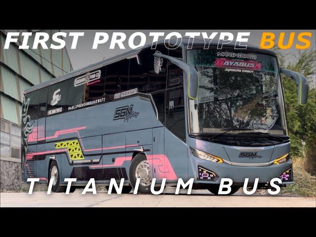 TITANIUM BUS SCANIA SHD | SINGLE GLASS #karoserik3 #sgnholiday #titaniumbus2024 #titaniumbus