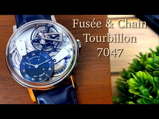 Breguet Tradition 7047PT Fusée & Chain Tourbillon | Jewels By Love, St. Maarten