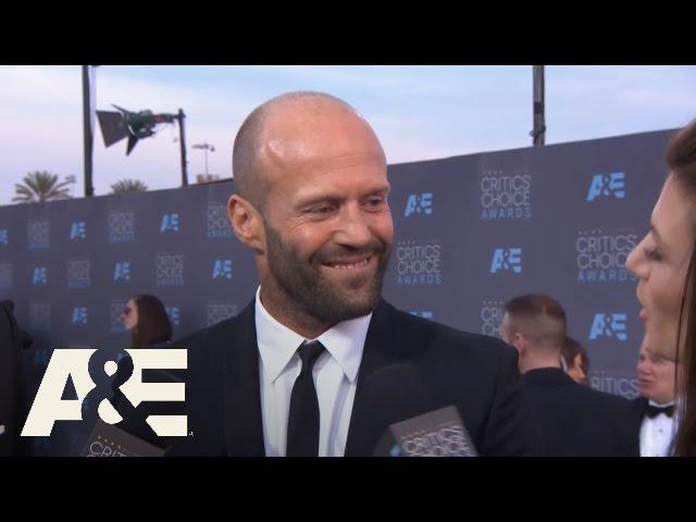 Jason Statham on the Red Carpet | 2016 Critics' Choice Awards | A&E