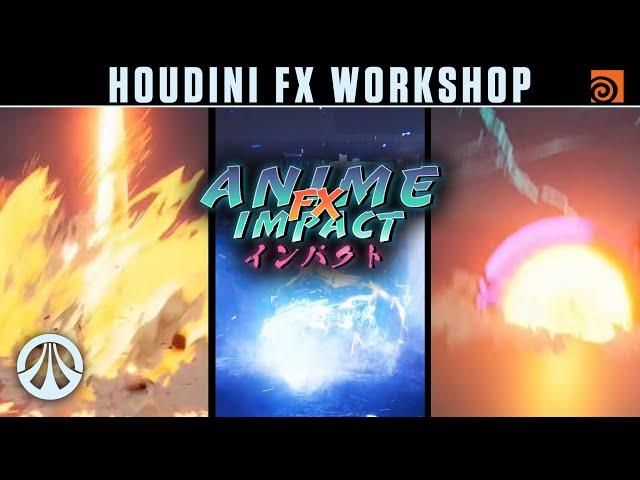 Anime Impact FX Teaser | Free Houdini FX Workshop |