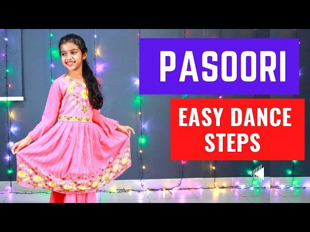 Pasoori | Easy Dance steps | Coke studio | Anvi Shetty