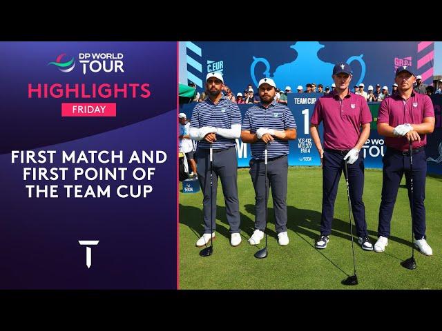 Justin Rose & Matt Wallace vs Matthieu Pavon & Romain Langasque | Team Cup 2025 Highlights