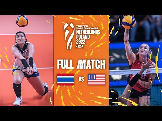  Thailand vs.  USA - Full Match | Women’s World Championship 2022