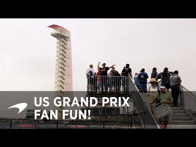 The US GP Fan Experience