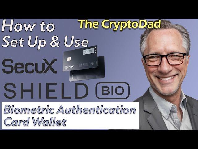  Ultimate Security Unveiled: SecuX Shield BIO Biometric Wallet Unboxing & Setup Guide!