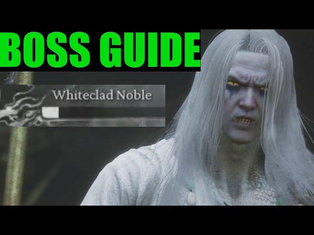 Whiteclad noble boss guide Black Myth: Wukong (best build / walkthrough)