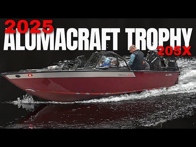 First Look at 2025 Alumacraft Trophy 205X (New Generation Fishing Boat)