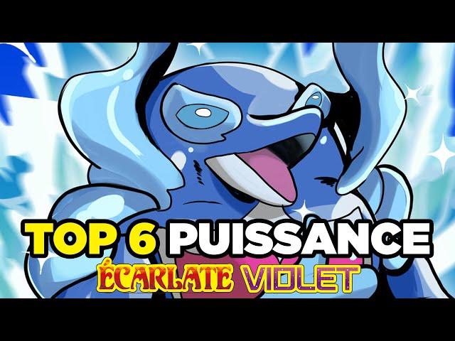 6 POKÉMON les plus PUISSANTS de Pokémon ÉCARLATE & VIOLET