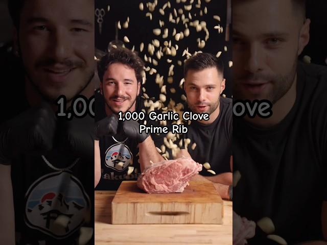 1,000 Garlic Clove Prime Rib @CHEFCUSO