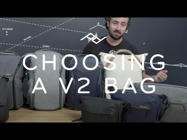 Choosing the right Everyday Bag, and what's new for v2.