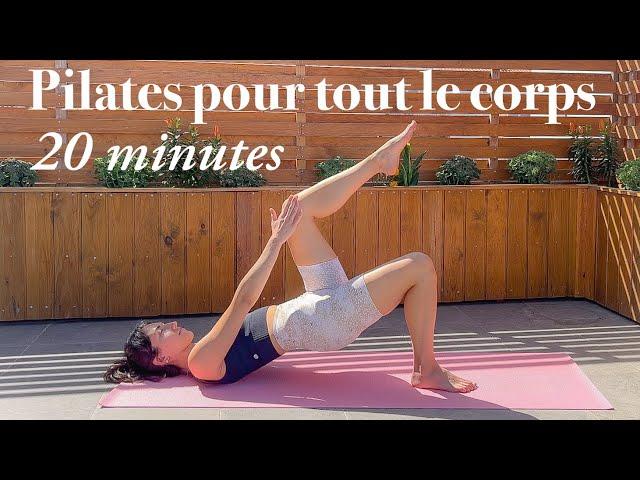 20 minutes de Pilates pour tout le corps | Pilates intermédiaire avec options pour débutants