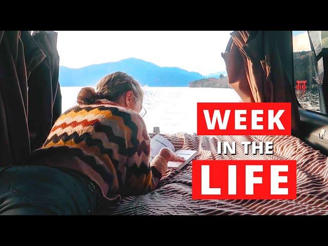 Our Last Week in the Campervan - Van Life Japan