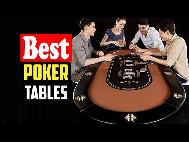 Top 10 Best Poker Tables in 2023 Reviews