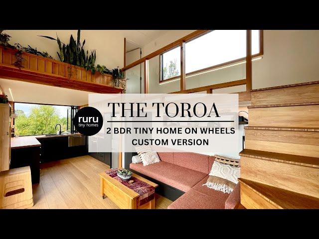 Ruru Tiny Homes: Custom design - Two bedrooms tiny home on wheels