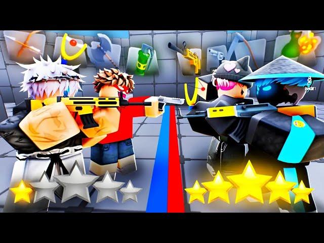 I Tested Loadouts From 1-Star To 5-Star In Roblox Rivals!