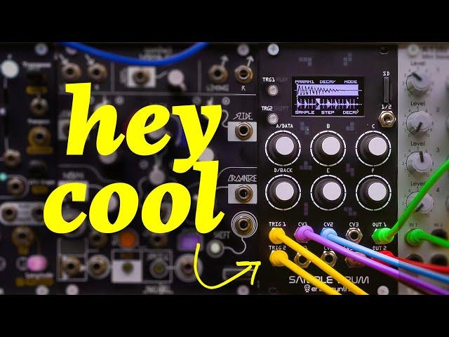 The Erica Synths Sample Drum: Modular Mondays